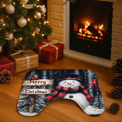 3 in 1 Christmas-Themed Bathroom Mat
