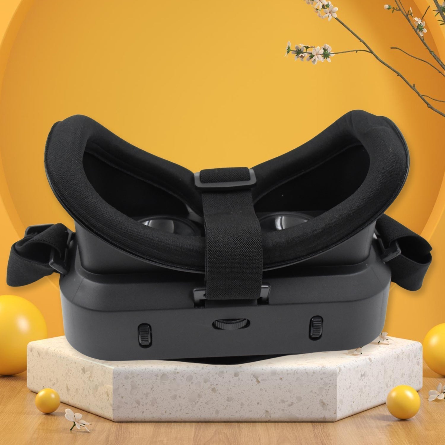 3d VR Box Headset Compatible with iPhone & Android Virtual Reality VR Goggles For 3D VR Movies Video Games (1 Pc)